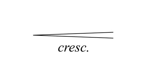Crescendo .